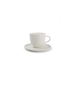 Ora Speckles Tasse 25cl + Untertasse - Set 2